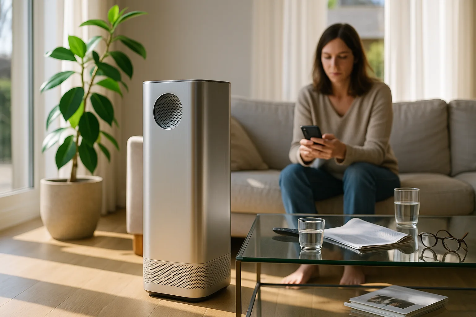 Quel purificateur d'air pour une chambre d'hôpital ? — Personnalisation et Commande à Distance