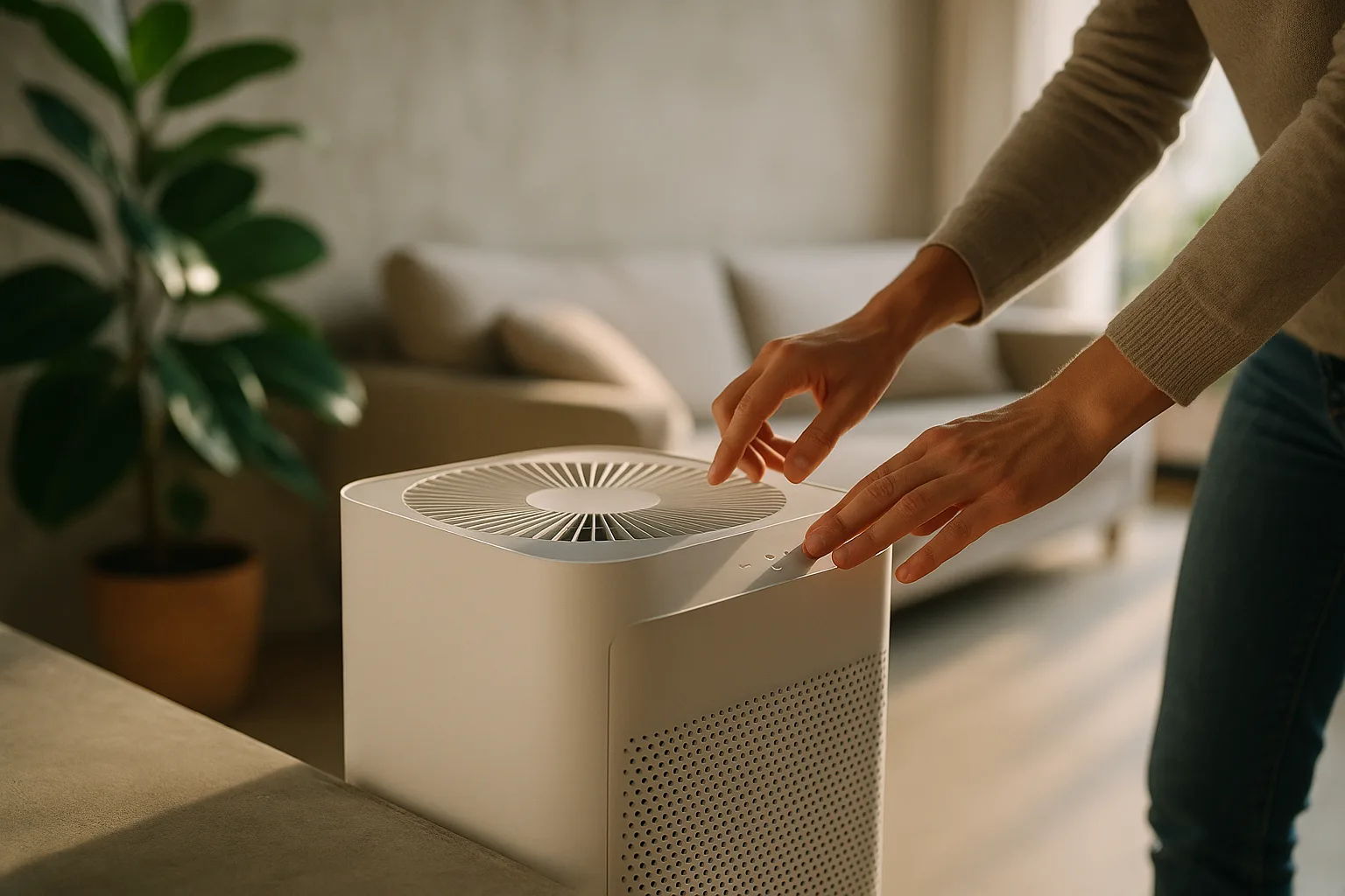 Les purificateurs d'air pour les espaces verts urbains — Technologies Innovantes pour Purifier l'Air Urbain