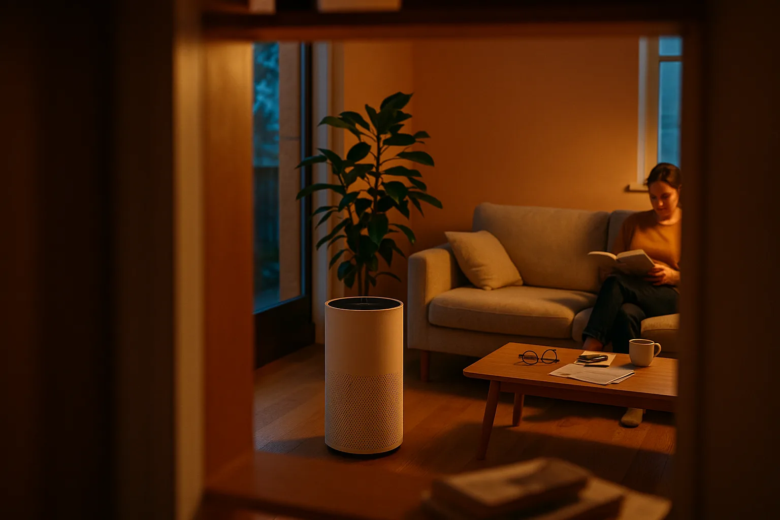 Les purificateurs d'air et les intérieurs minimalistes : Une cohabitation harmonieuse — Optimisation de l'espace : intégrer un purificateur d'air