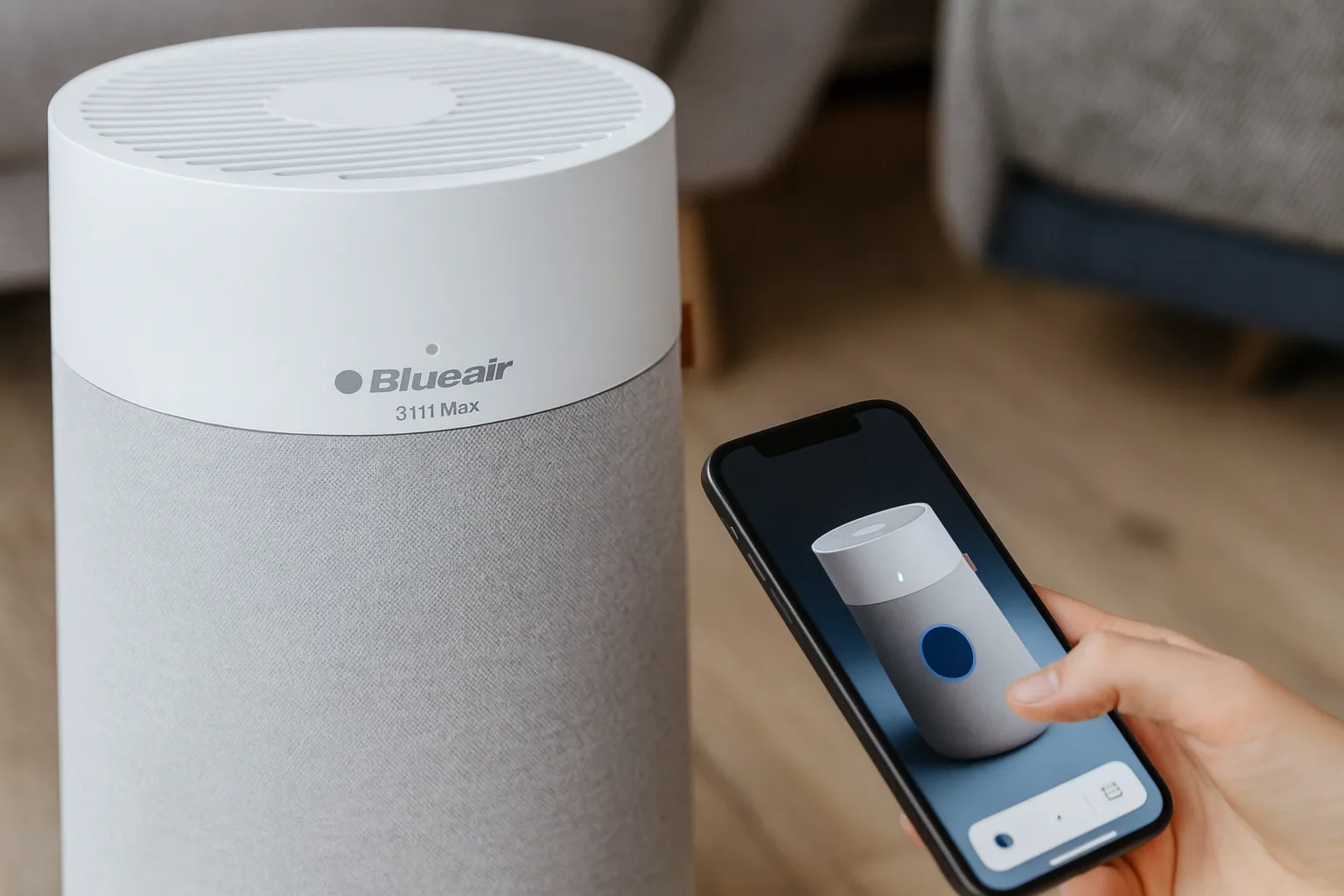 BLUEAIR Purificateur 311i Max — Fonctions Clés et Personnalisation