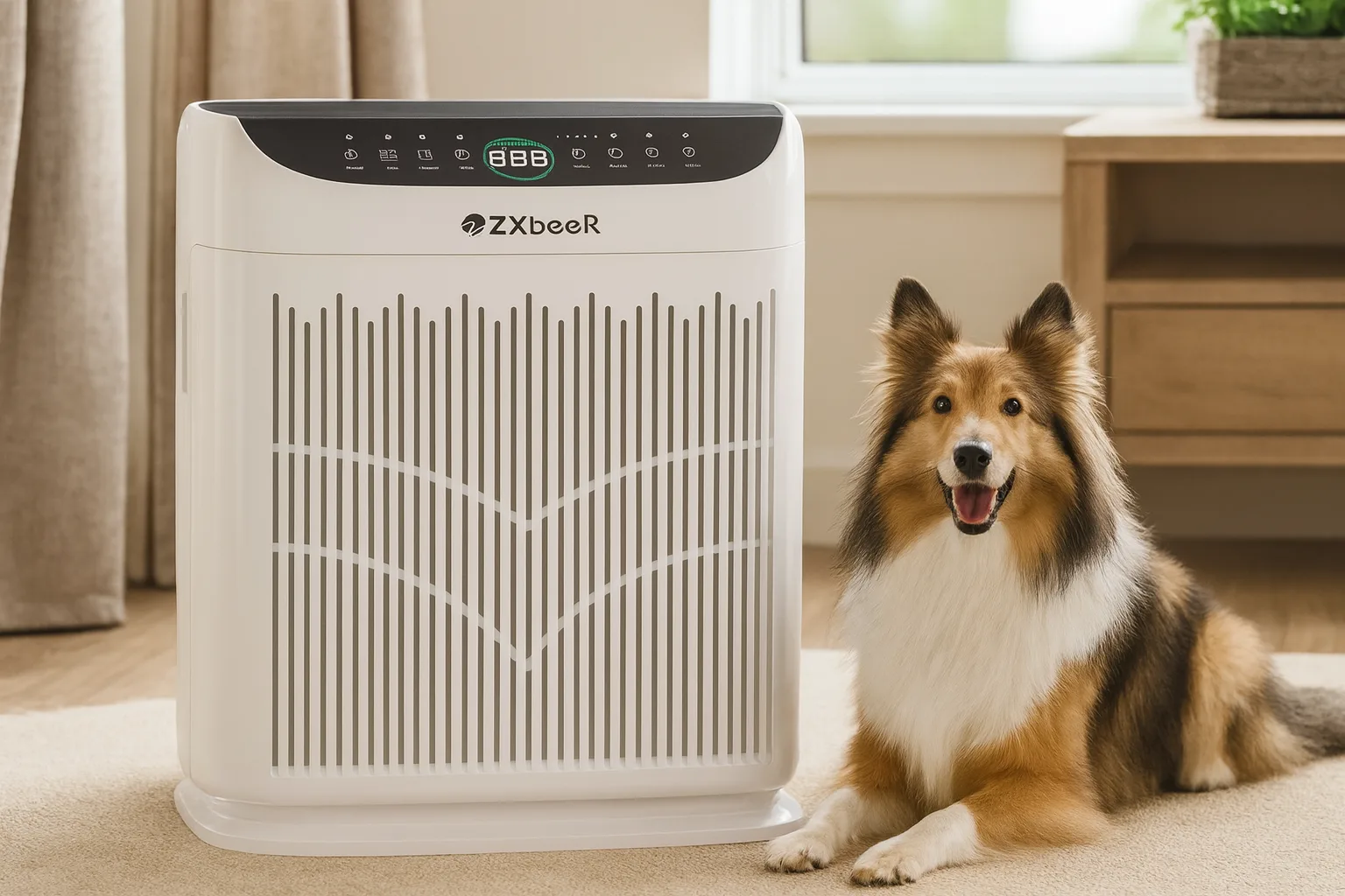 ZXBEER Purificateur Maison — Déballage et prise en main du purificateur ZXBEER